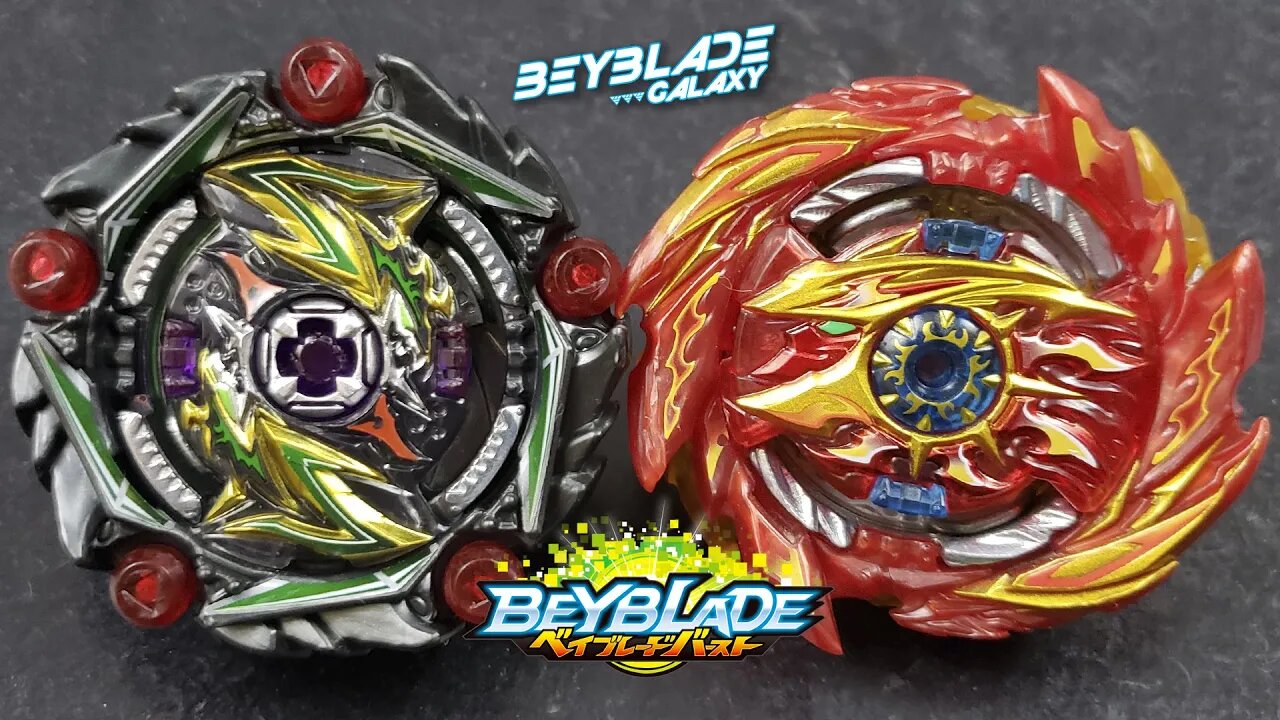 CURSE SATAN .Hr.Un 1D vs SUPER HYPERION .Xc 1A - Beyblade Burst ベイブレードバースト