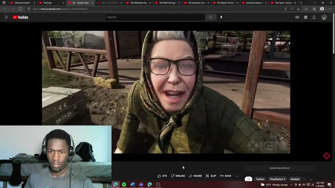 REACTION!!!Atomic Heart - Official Release Window Trailer