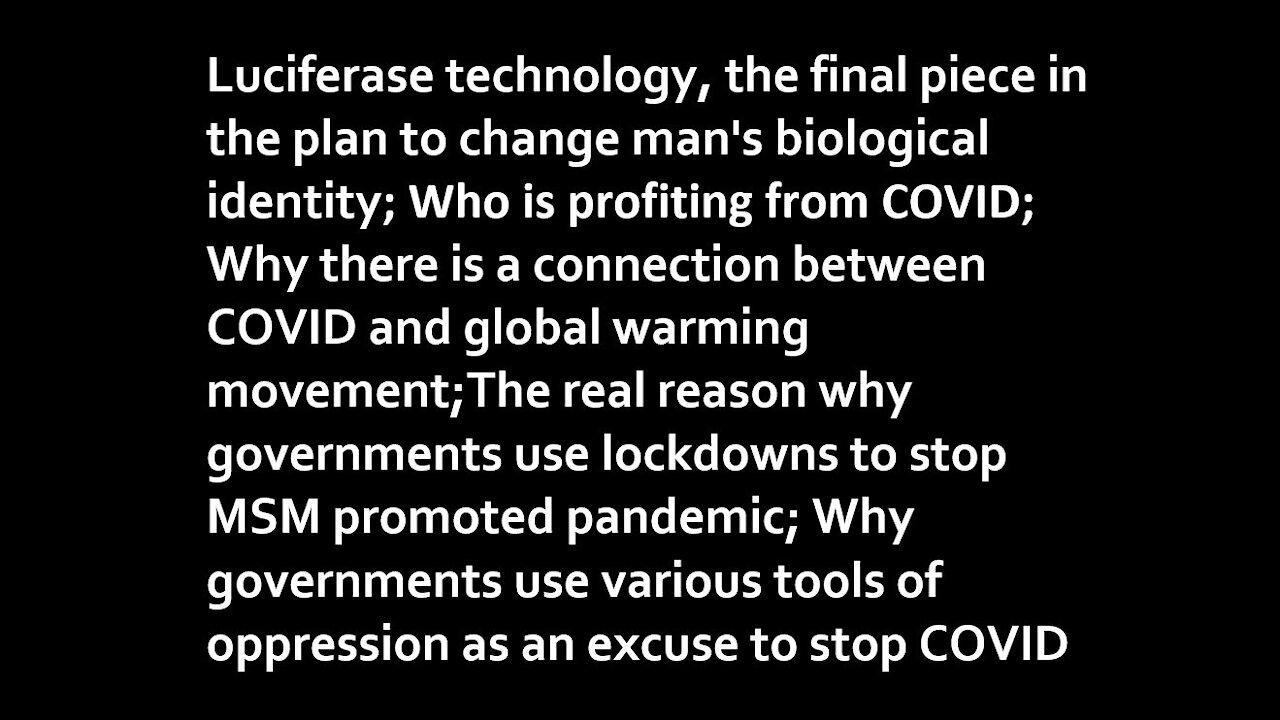 What Is The Worst Case Scenario That Can Come Out Of This COVID "Vaccine". Stopping The Madness