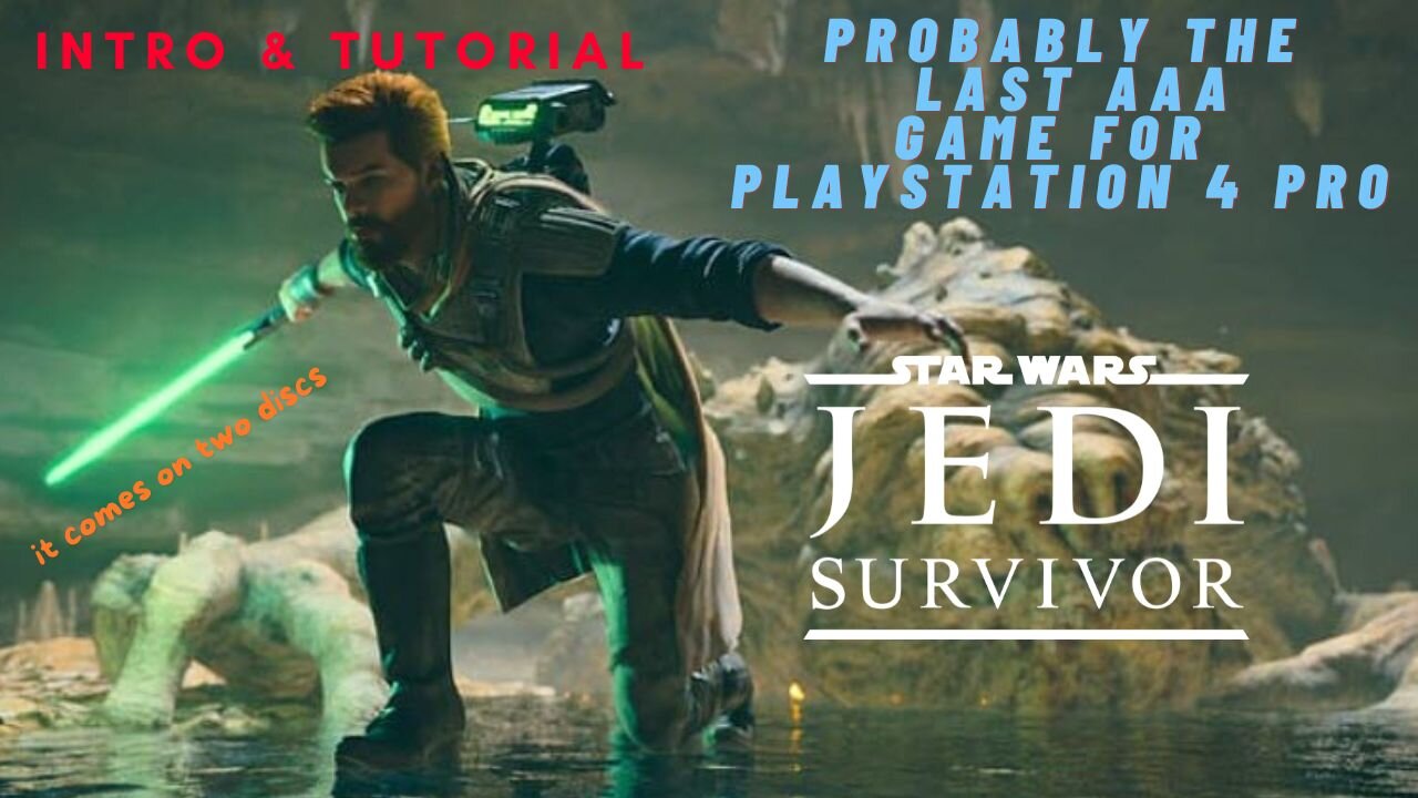 🍧 Jedi Survivor 🍧 Playstation 4 Pro 🏆 Star Wars #jedisurvivor #fallenorder #starwarsoutlaws #disney