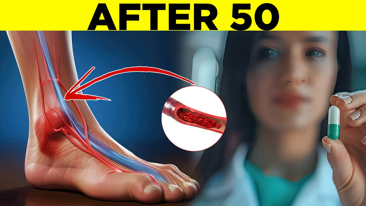 This Vitamin After 50 is a Miracle for Improving Blood Circulation in Your Legs and Feet