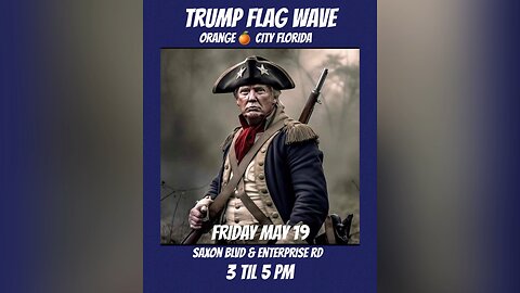 Trump Flag Wave