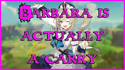 31 Barbara carries in lvl 90 domain | Genshin Impact