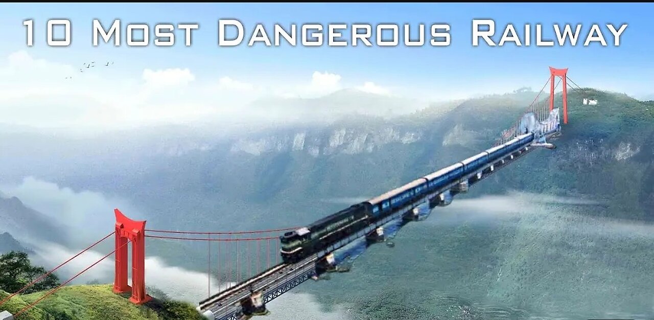 Top dangerous railway tracks in the world