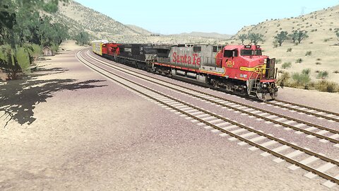 Trainz Plus Railfanning: Railfanning in the Desert - Part 3!