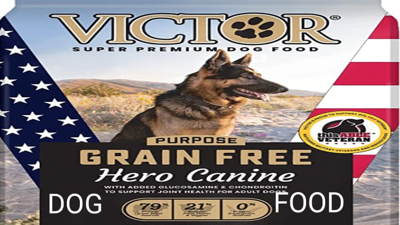 Victor super premlum dog food