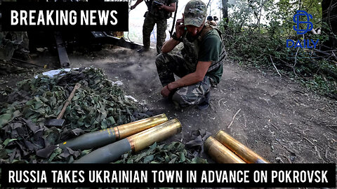 Russia takes Ukrainian town in advance on Pokrovsk|Breaking|