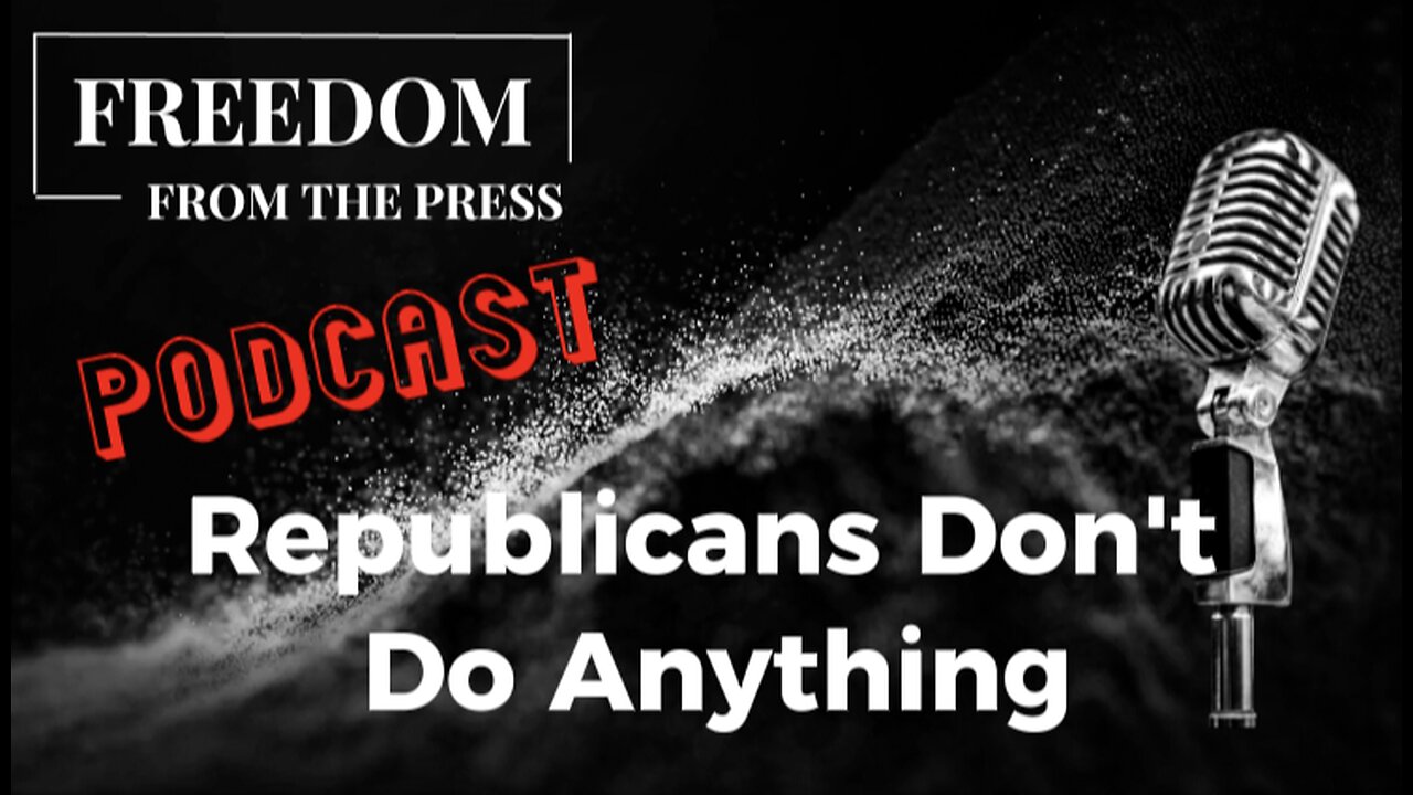 Republicans Don't Do Anything