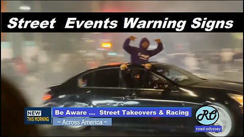 Beware of Police @ Street Takeovers & Racing