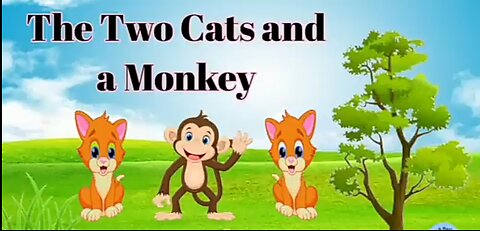 Two cats and A Monkey