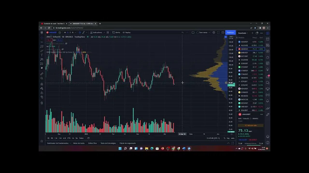 Curso Trader Gratuito - VPVR . Onde as Baleias Operam. Aula 11