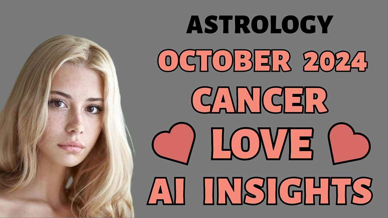 AI Reveals Cancer's Love Tides: October 2024 Zodiac Forecast