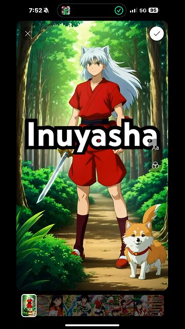 Inuyasha, an animated short.