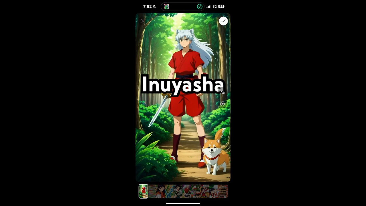 Inuyasha, an animated short.