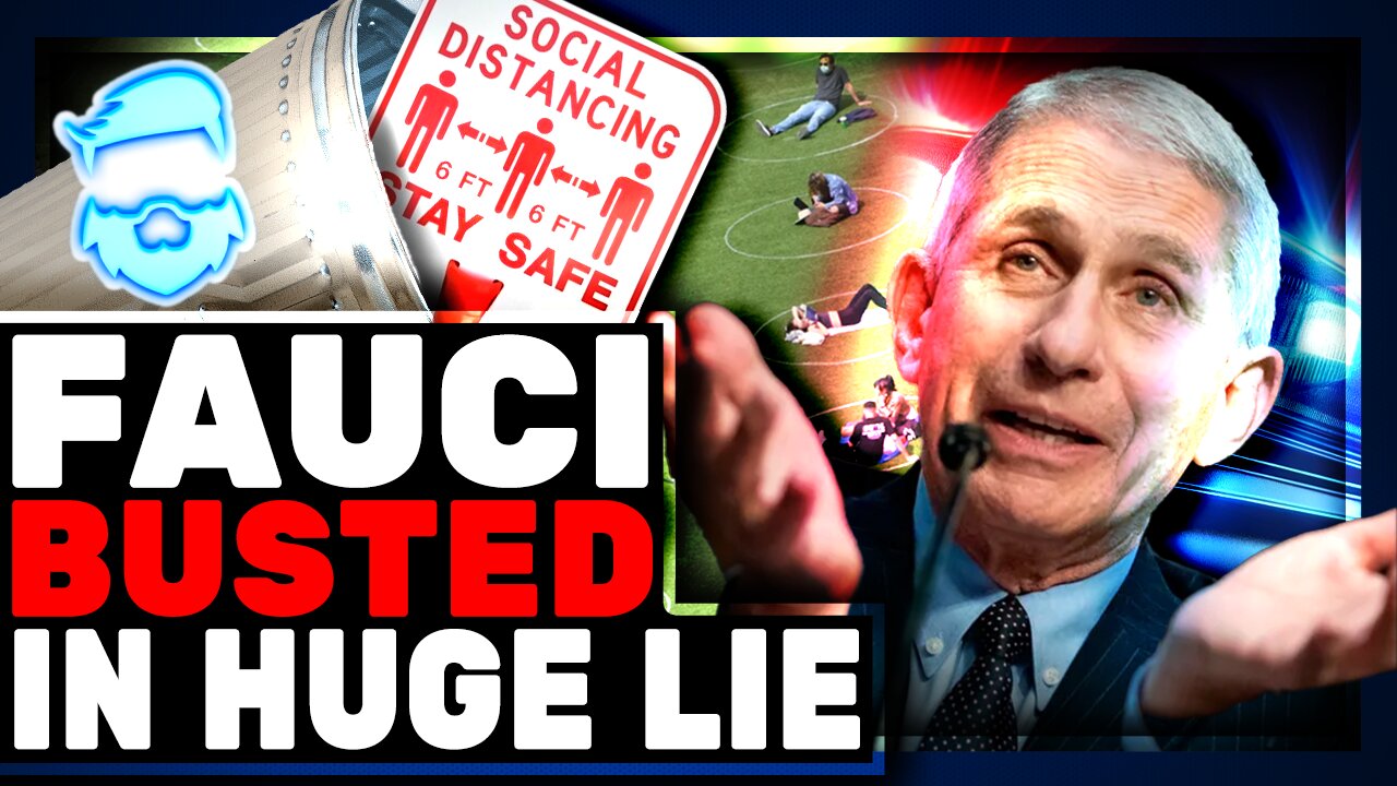 Anthony Fauci ADMITS No SCIENCE Behind Absurd Lockdown Policy!