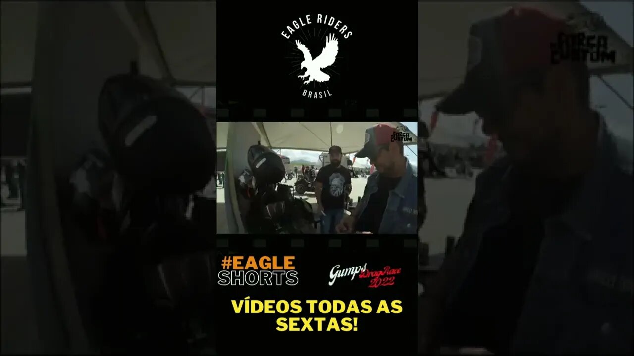 Colando adesivo @Eagle Riders Brasil na moto do Daniel do Canal @MotoDiário #shorts #eagleshorts