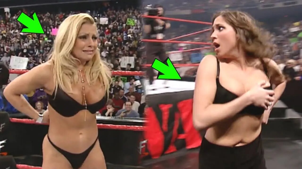 Top 5 Wrestlers Embarrassing Moments in #WWE