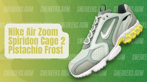 Nike Air Zoom Spiridon Cage 2 Pistachio Frost - CW5376-301 - @SneakersADM