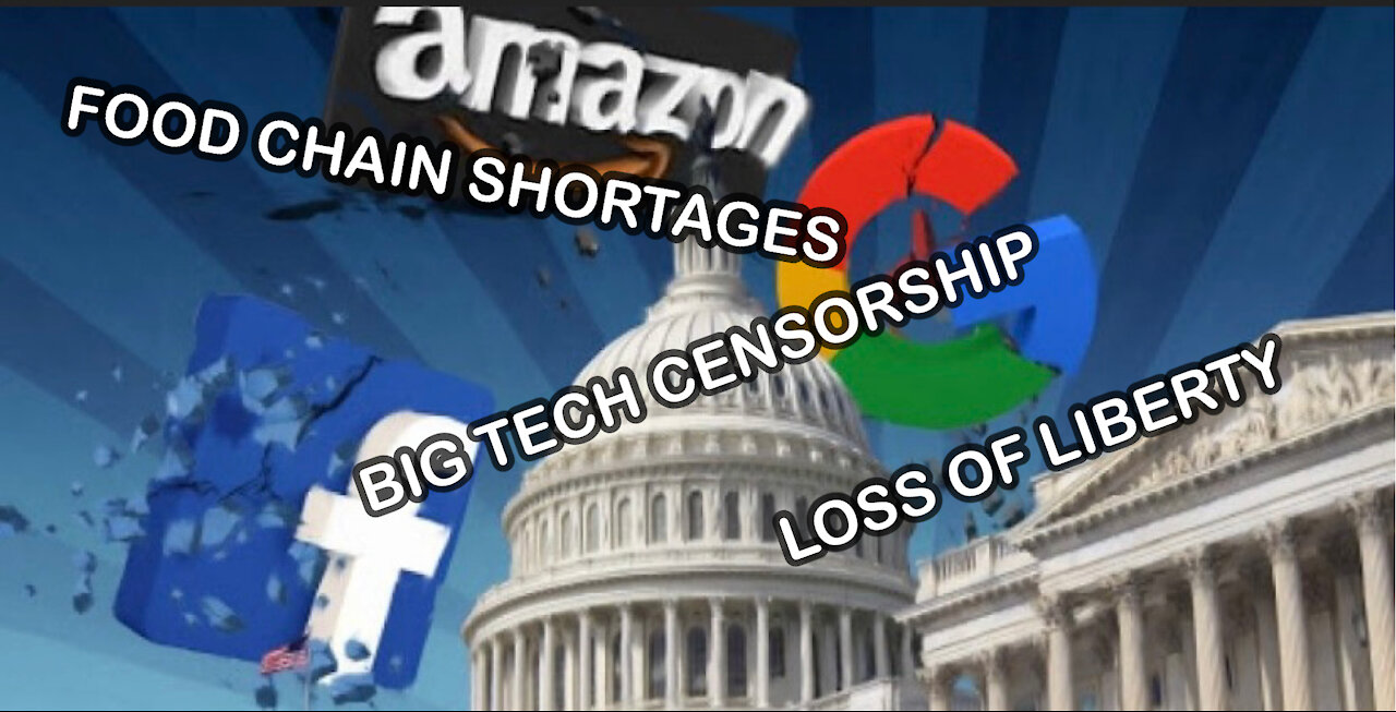 PROPHETIC SIGNS: BIG TECH CENSORSHIP | FOOD CHAIN SHORTAGES | LOSS OF LIBERTY | TRIBULATION RISING