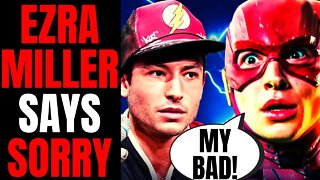 Ezra Miller APOLOGIZES, Cites Mental Health Issues! | Warner Bros DESPERATE To Save The Flash