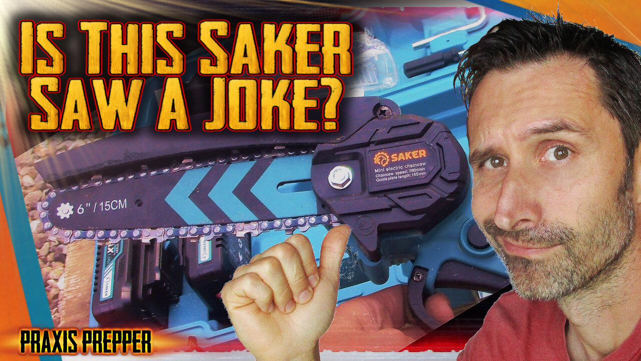 The Saker Mini Chainsaw: Is This a JOKE?