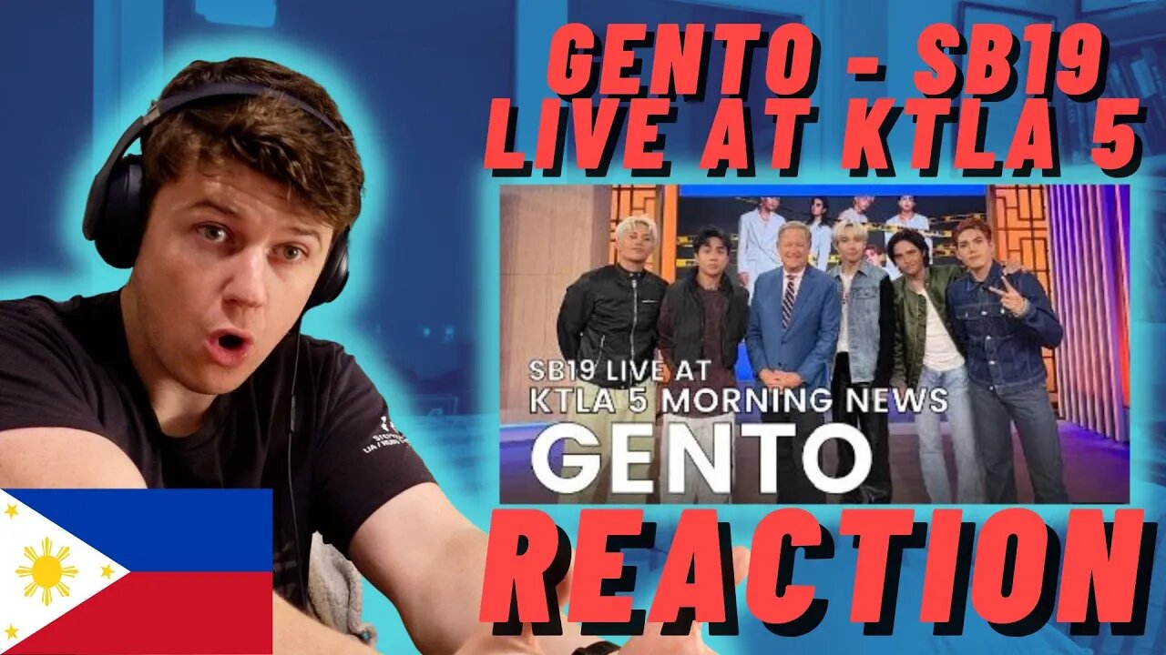 🇵🇭GENTO - SB19 Live at KTLA 5 Morning News - IRISH REACTION