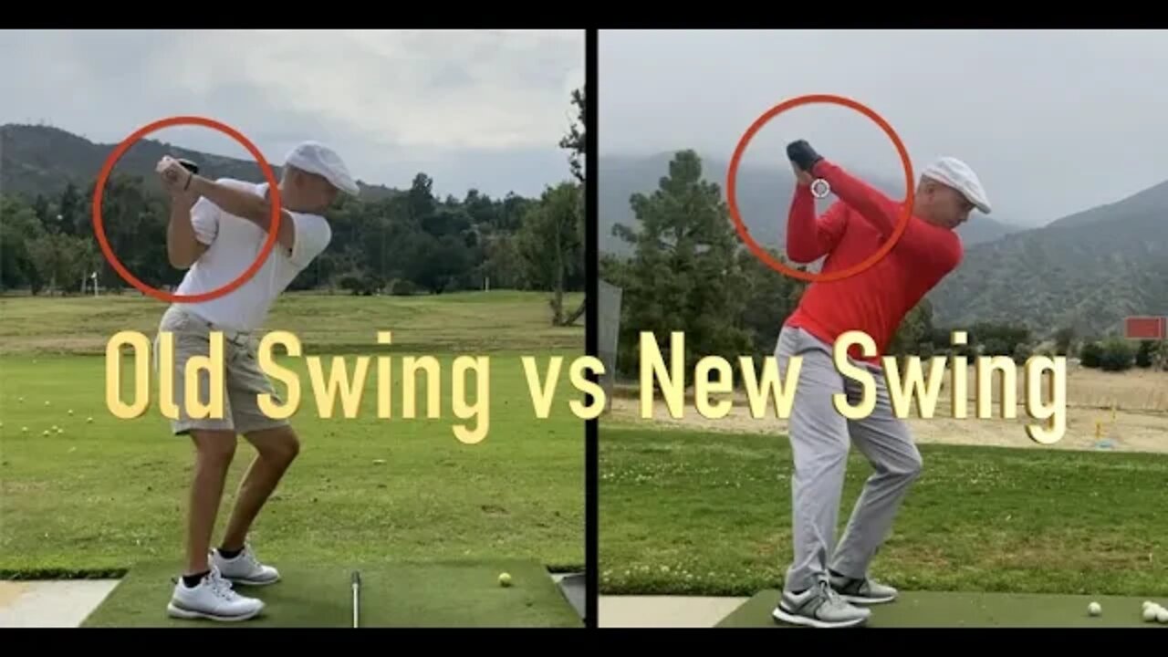 Old Hogan Swing vs Over the Top Miracle Swing Part 1