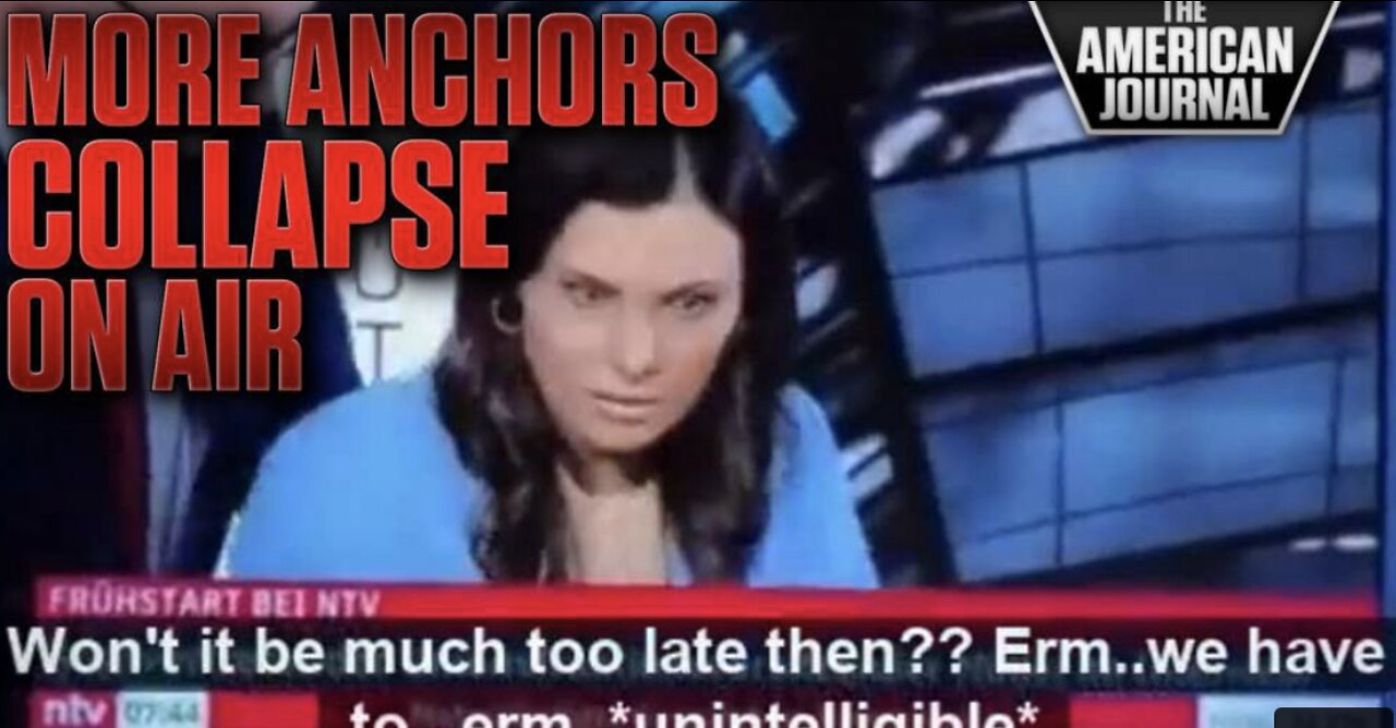 Multiple News Anchors Collapse Live On-Air