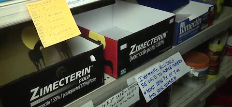 Las Vegas feed store sells out of ivermectin, blames customers trying to treat COVID-19