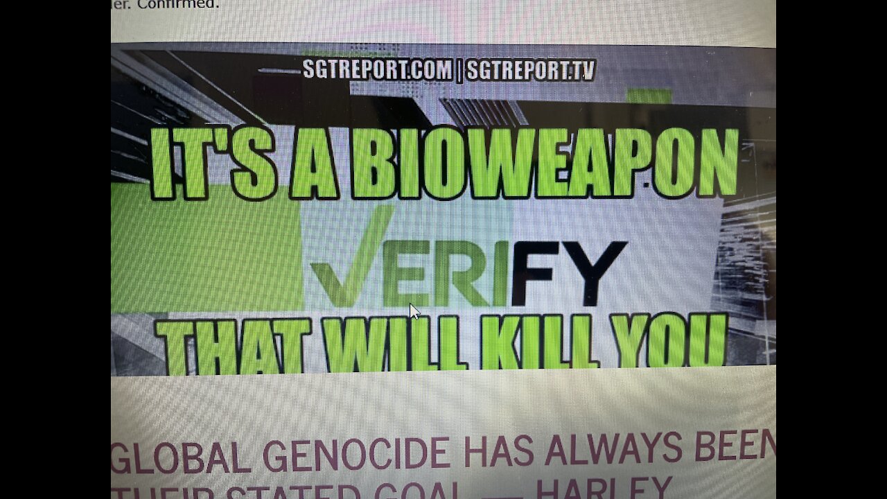 Proof the vaccine should be stopped