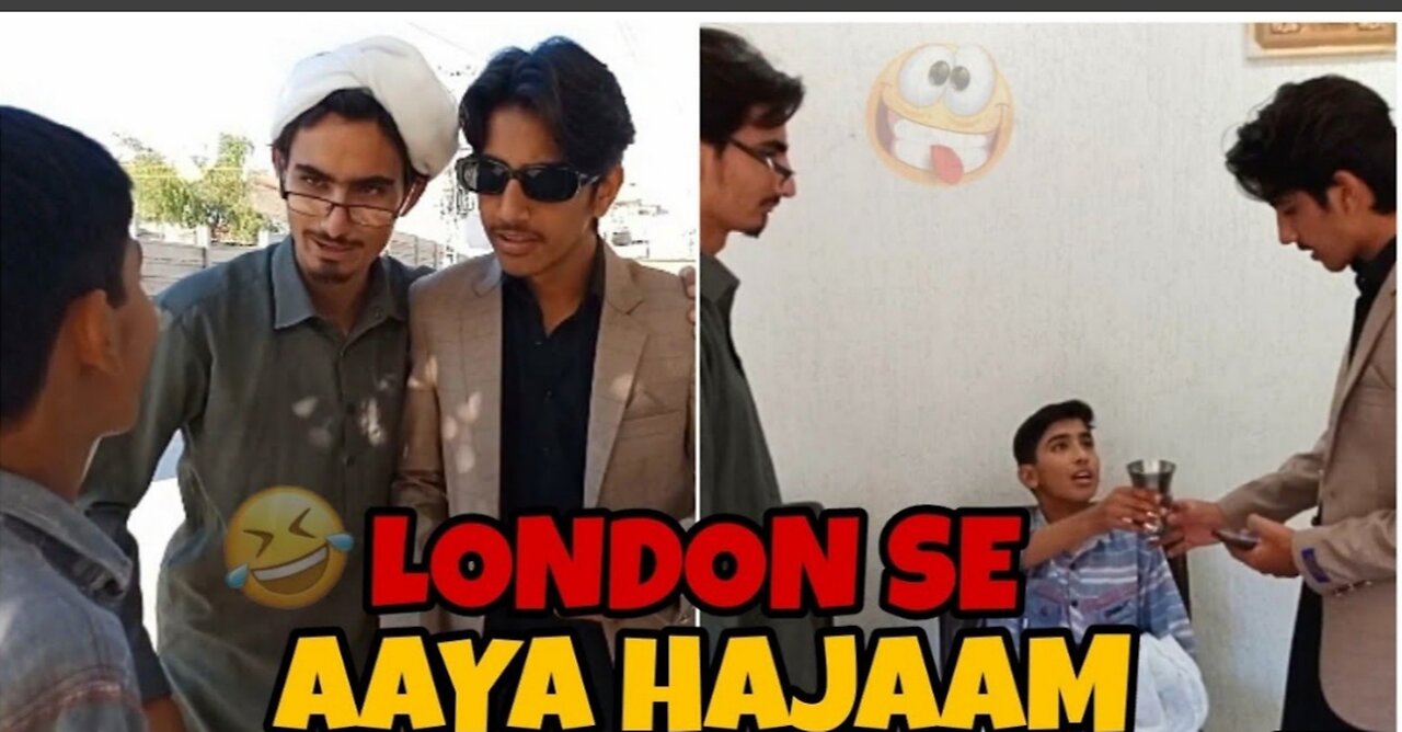 British barber 🇬🇧 London Se Aaya Hajeem