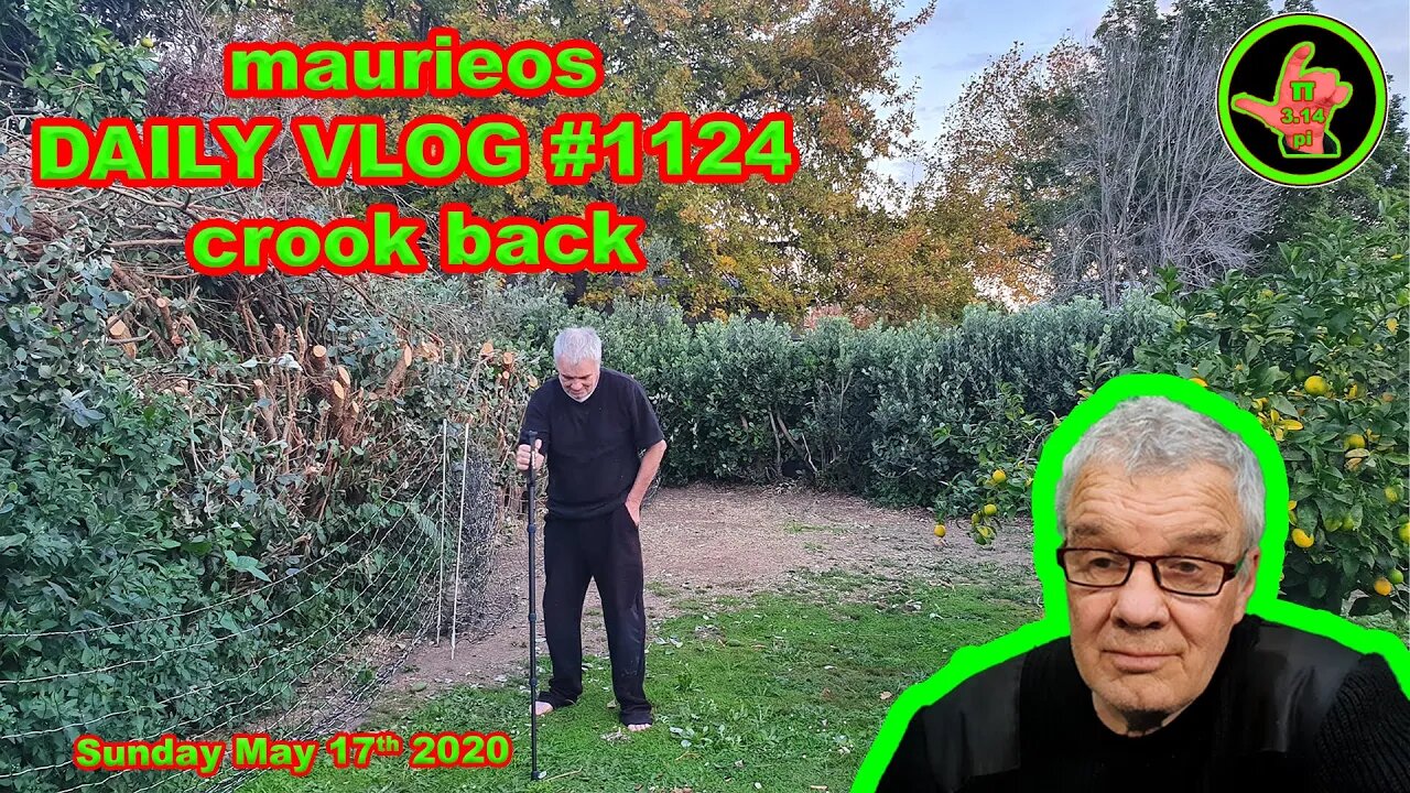 maurieos DAILY VLOG #1124 crook back