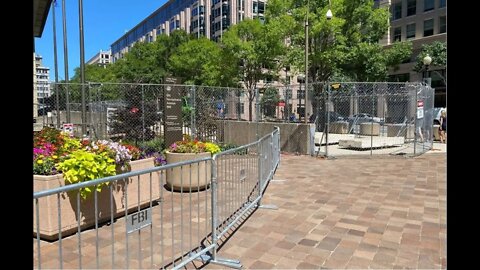 FBI Erects Barricades Around Headquarters Building in DC