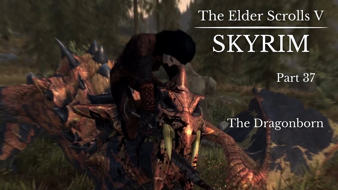 The Elder Scrolls V Skyrim Part 37 - The Dragonborn