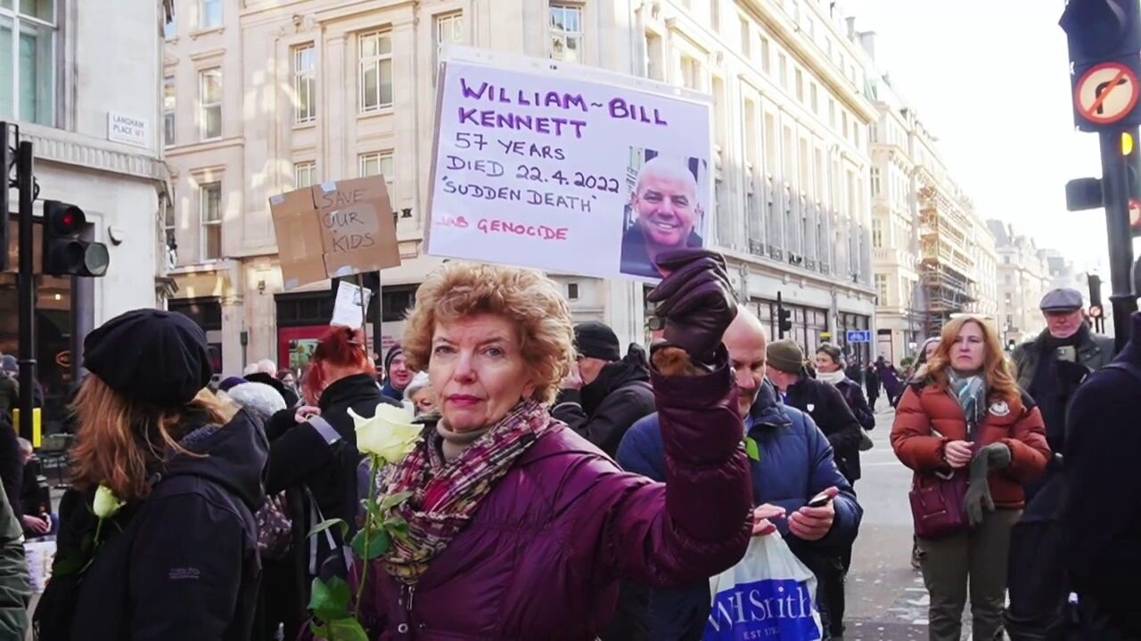 Vaccine Injured Protest London - January 2023