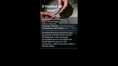 Governo vai taxar?