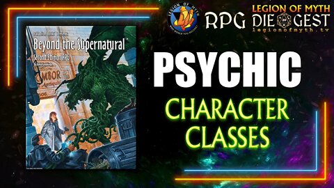 [98-1] - Palladium Books BEYOND THE SUPERNATURAL - Psychic Character Classes & Powers