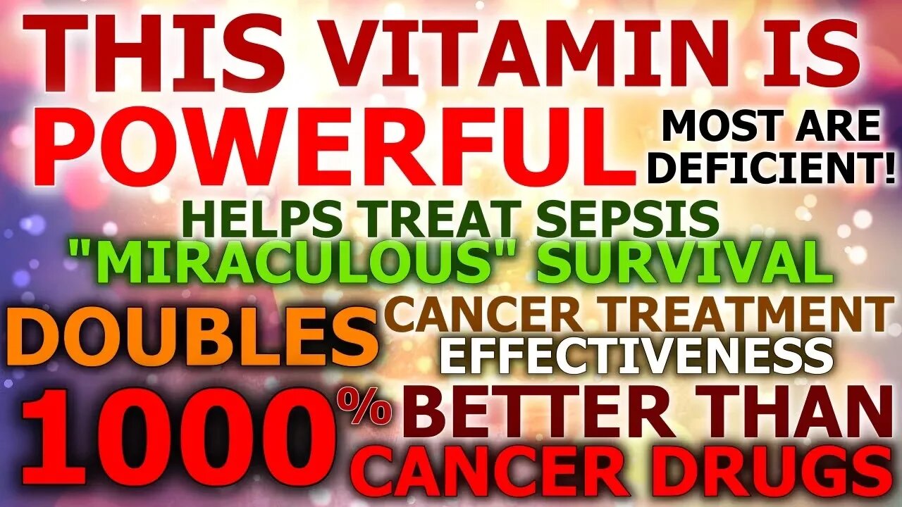 1000% More Effective Than Cancer Drug! DOUBLES Common Treatments! "Greatly Improve" Sepsis Survival!