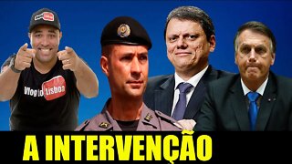 BOLSONARO ESTÁ FAZENDO UMA GRANDE INTERVENÇÃO