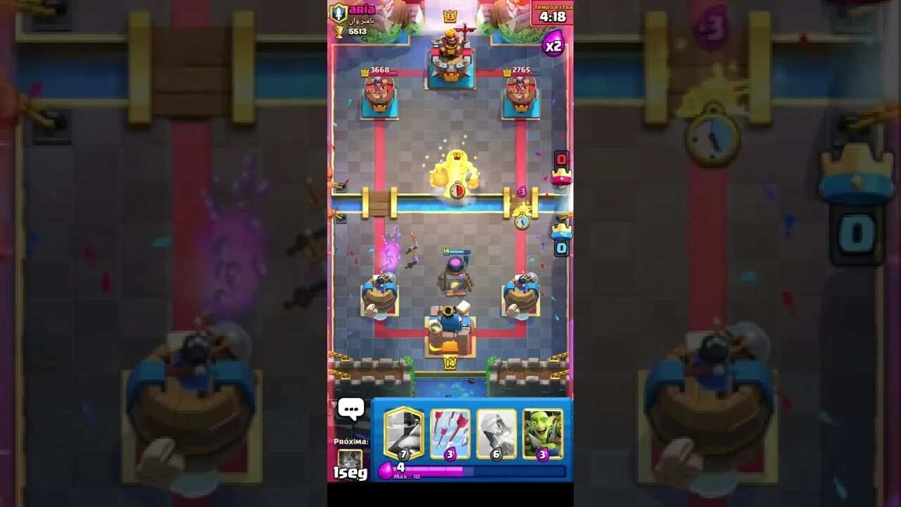 Batalha de morte súbita Clash Royale