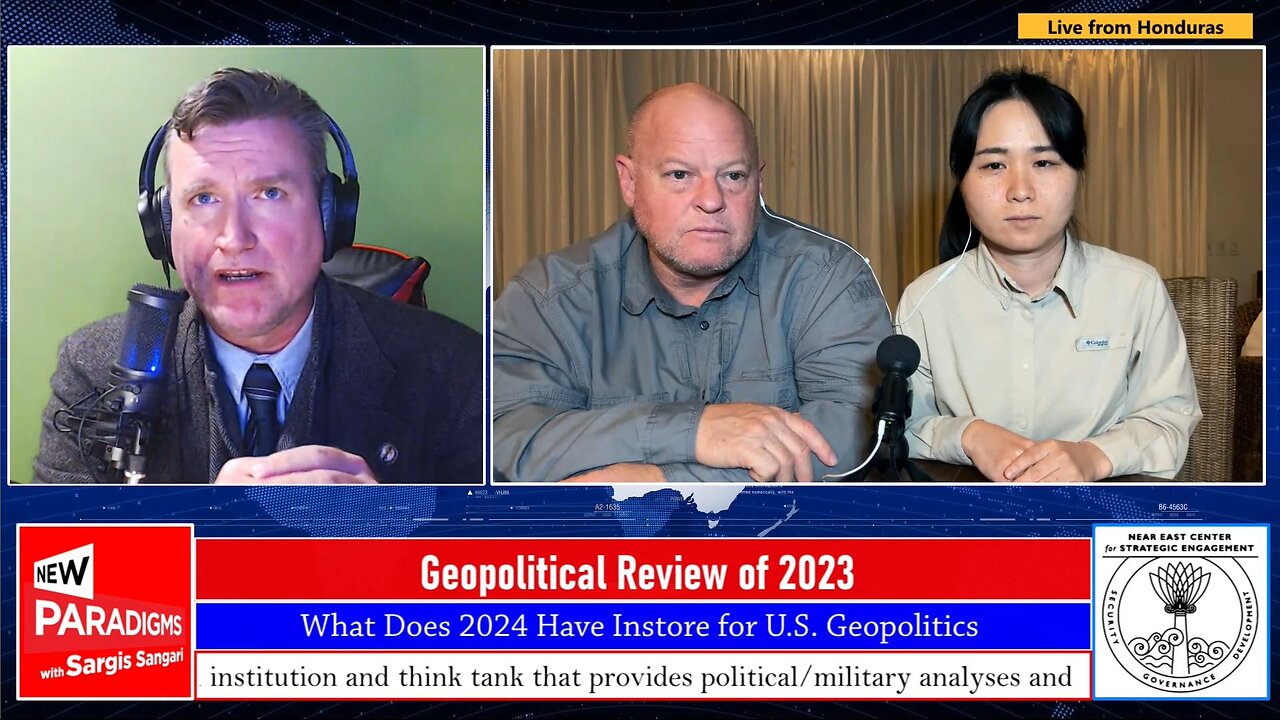 Michael Yon & Masako Ganaha, Geopolitical Review of 2023, New Paradigms w/Sargis Sangari EP #176