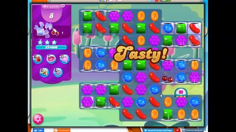 Candy Crush Level 3468 Talkthrough, 28 Moves 0 Boosters