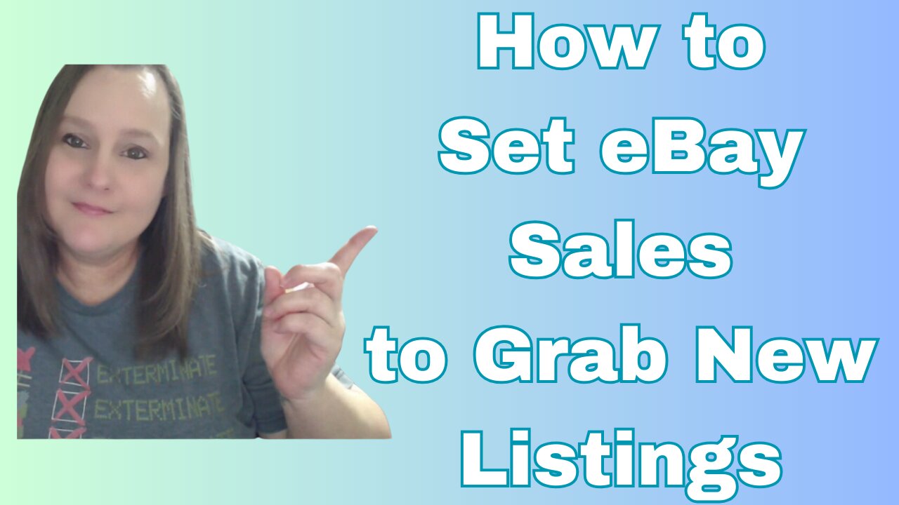 Set Your eBay Sales to Auto Include New Listings