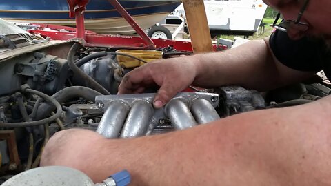 Removing the TPI upper intake assembly on the Donor IROC, Part 2