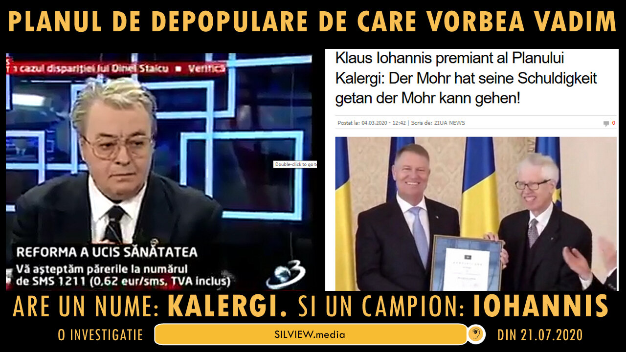 Planul de depopulare de care vorbea Vadim are un nume: Kalergi. Si un campion: Iohannis -update 2023