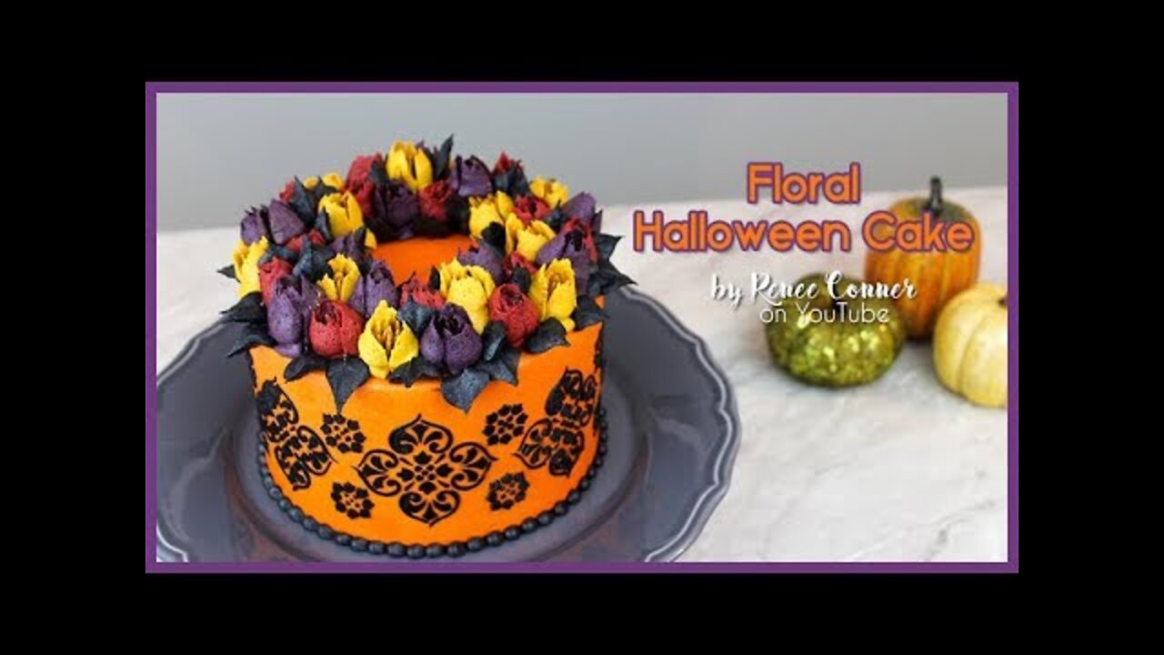 CopyCat Recipes Floral Halloween Cake cooking recipe food recipe Healthy recipes