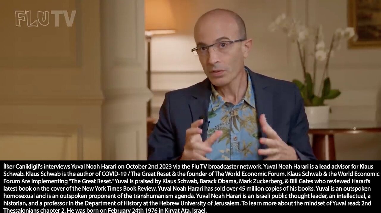 Yuval Noah Harari | "You Think About Money. If You Think That Money & Finance Are Some Kind of Natural Laws Then You Can't Do Anything About It. But When You Realize No, We Invented Money, It's Just a Story In Our Mind." - Yuval No