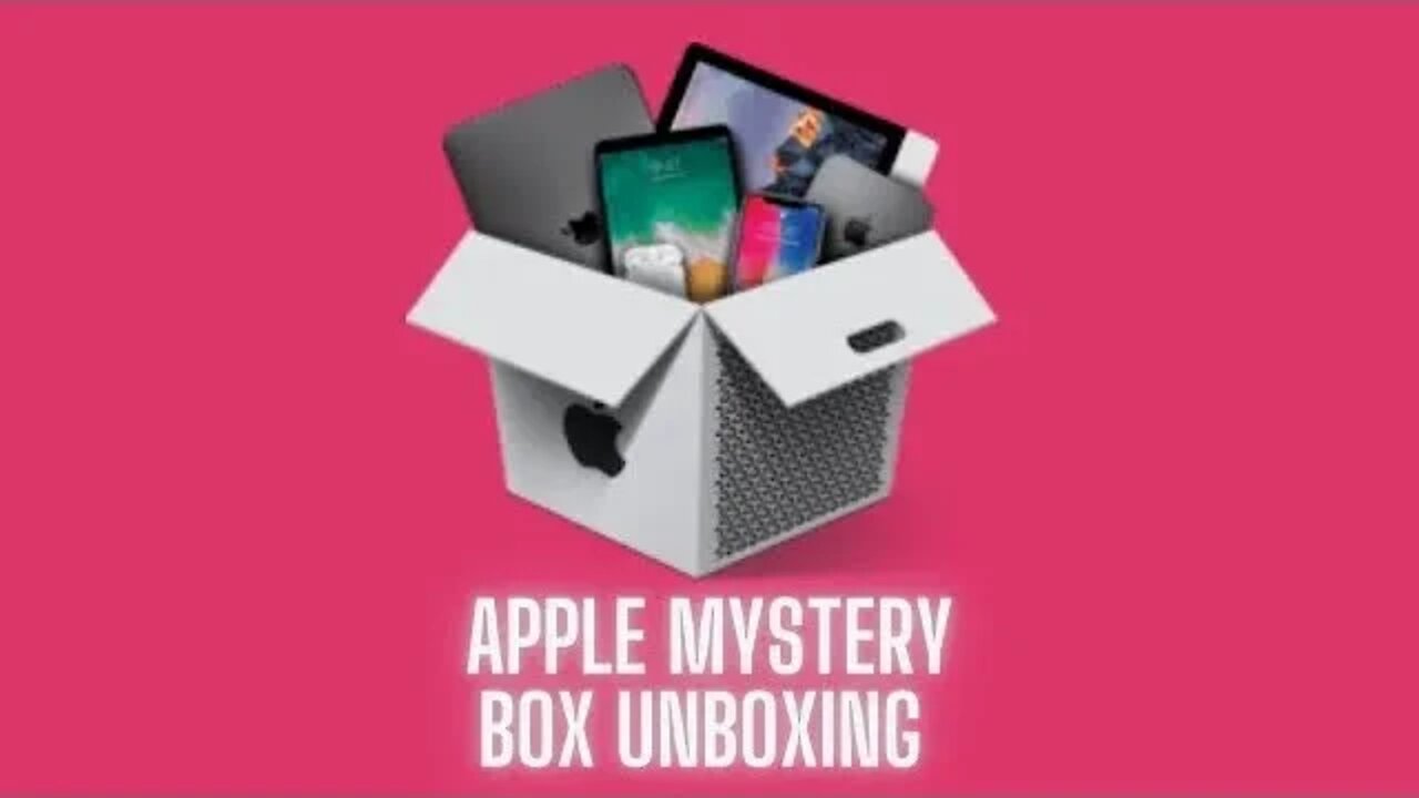 Unboxing Apple mystery box on Lootie.com