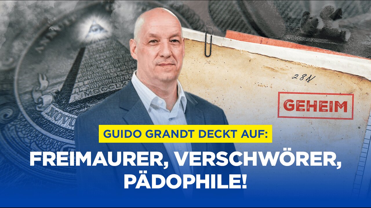 Guido Grandt deckt auf Freimaurer, Verschwörer, Pädophile!