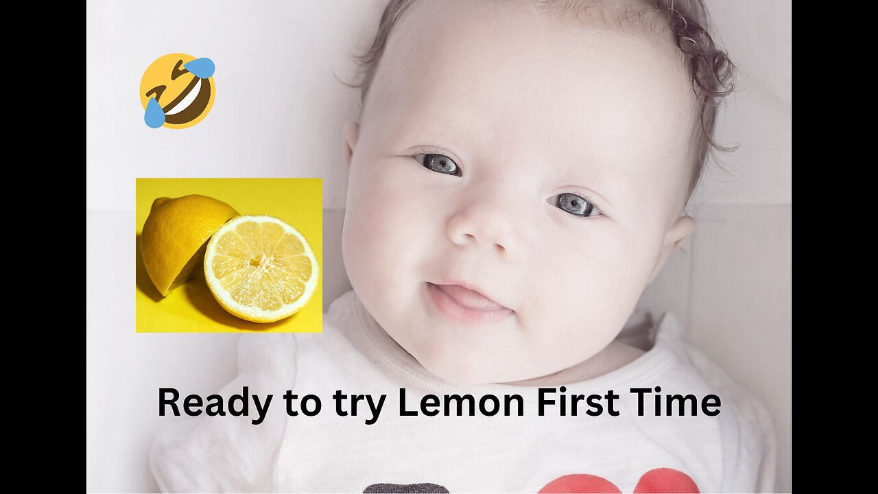 "Kids' Hilarious First Encounter with Lemons! 😂🍋"